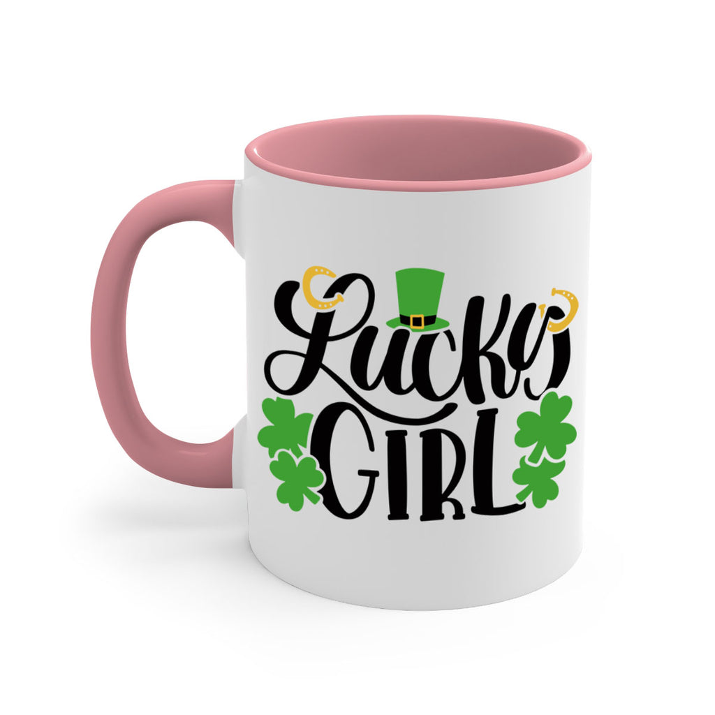 Lucky Girl Style 56#- St Patricks Day-Mug / Coffee Cup