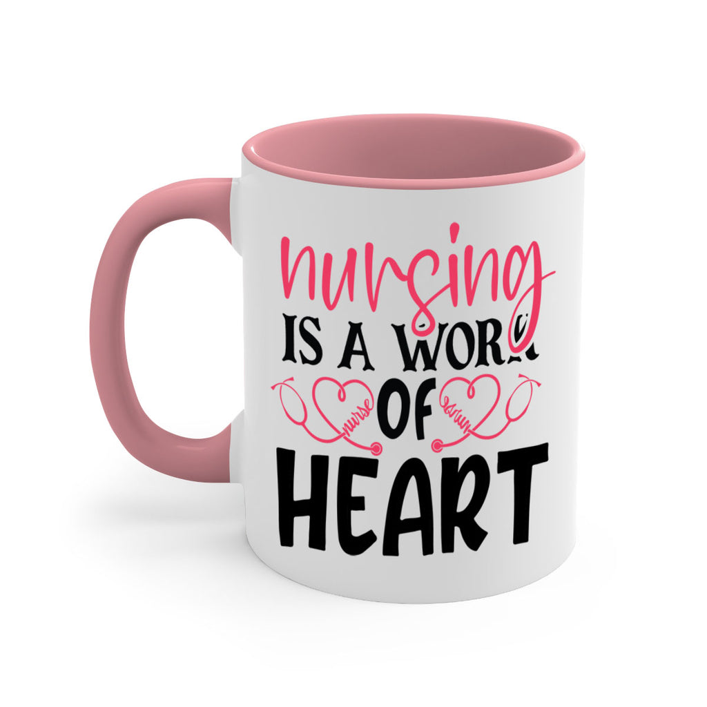 Nursing is a work of heart Style Style 70#- nurse-Mug / Coffee Cup