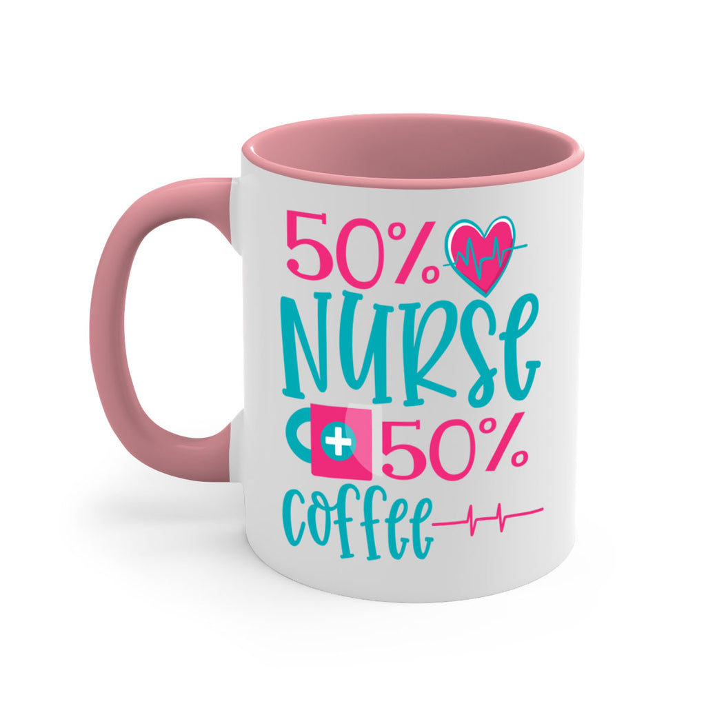 Percent Nurse Percent Coffee Style 395#- nurse-Mug / Coffee Cup