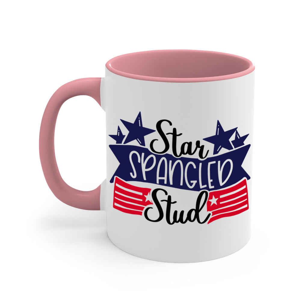 Star Spangled Stud Style 173#- 4th Of July-Mug / Coffee Cup