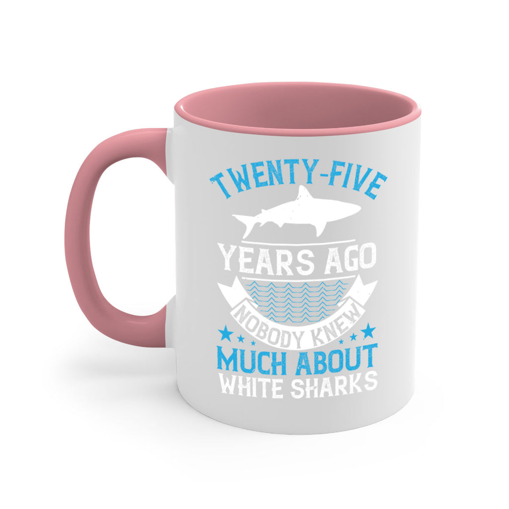 Twentyfive years ago nobody knew much about white sharks Style 10#- Shark-Fish-Mug / Coffee Cup