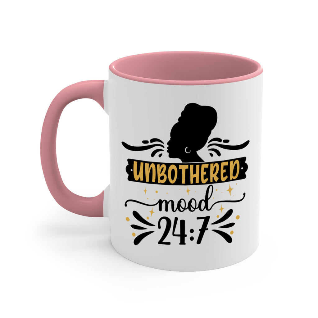 Unbothered mood Style 2#- Black women - Girls-Mug / Coffee Cup