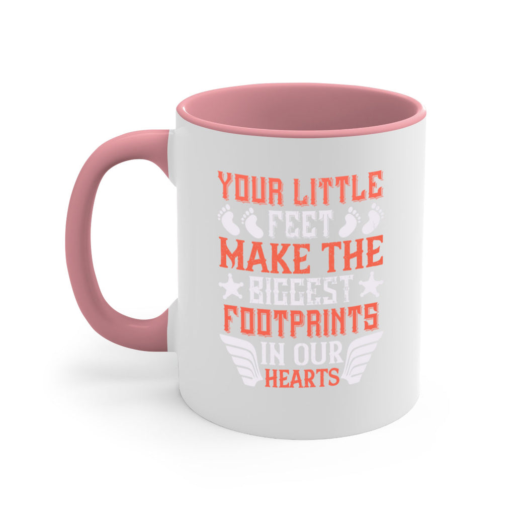 Your little feet make the biggest footprints in our hearts Style 1#- baby2-Mug / Coffee Cup