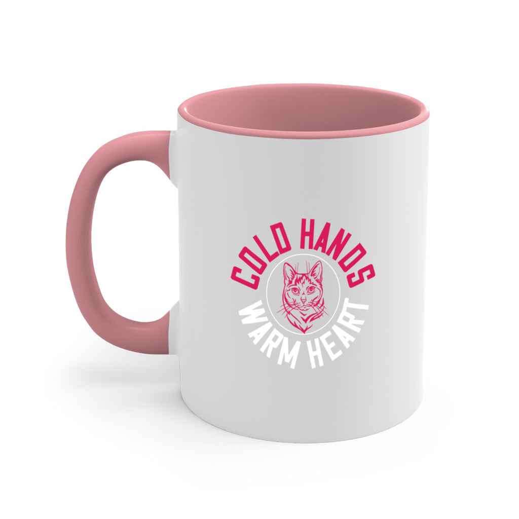 cold hands warm heart Style 42#- cat-Mug / Coffee Cup