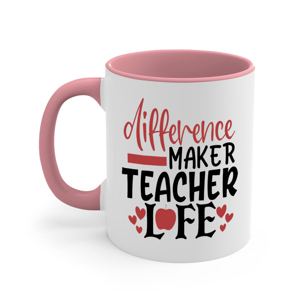 difference maker teacher life Style 184#- teacher-Mug / Coffee Cup