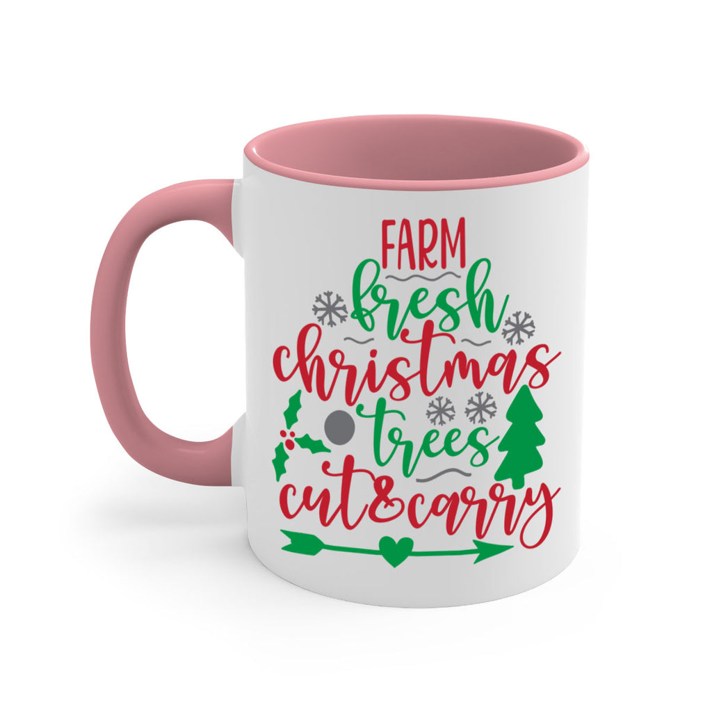 farm fress christmas trees style 208#- christmas-Mug / Coffee Cup