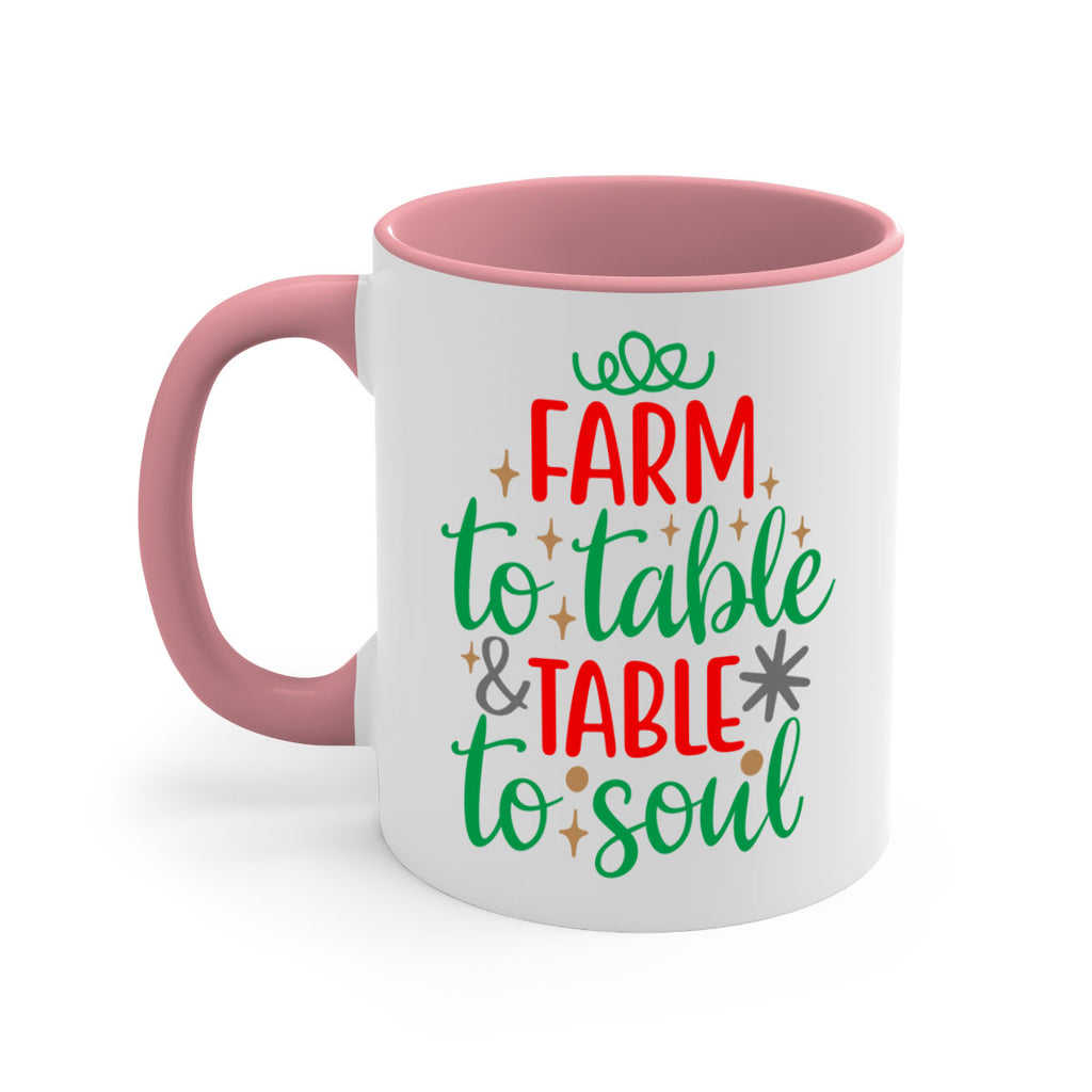 farm to table & table to soul style 209#- christmas-Mug / Coffee Cup