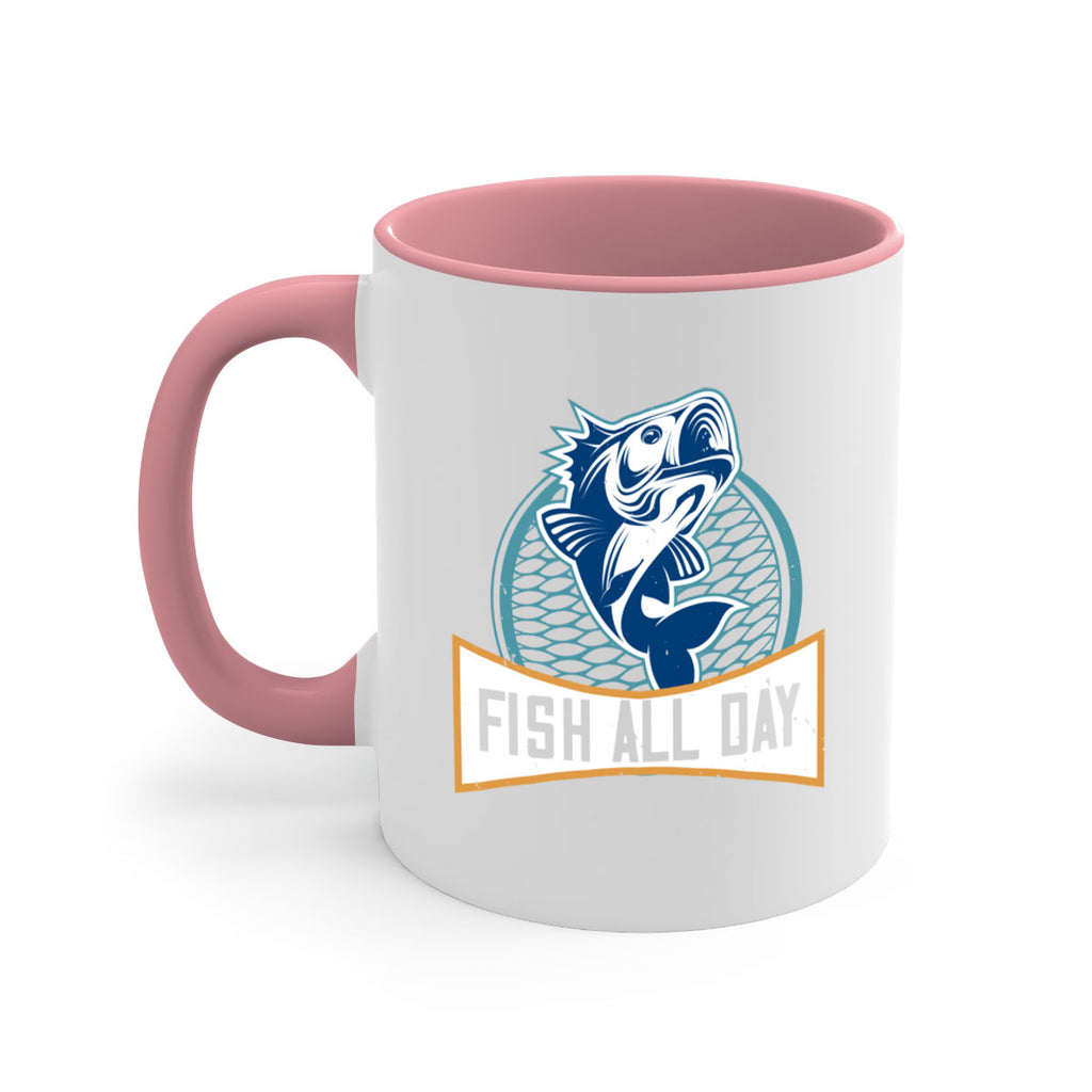 fish all day 277#- fishing-Mug / Coffee Cup