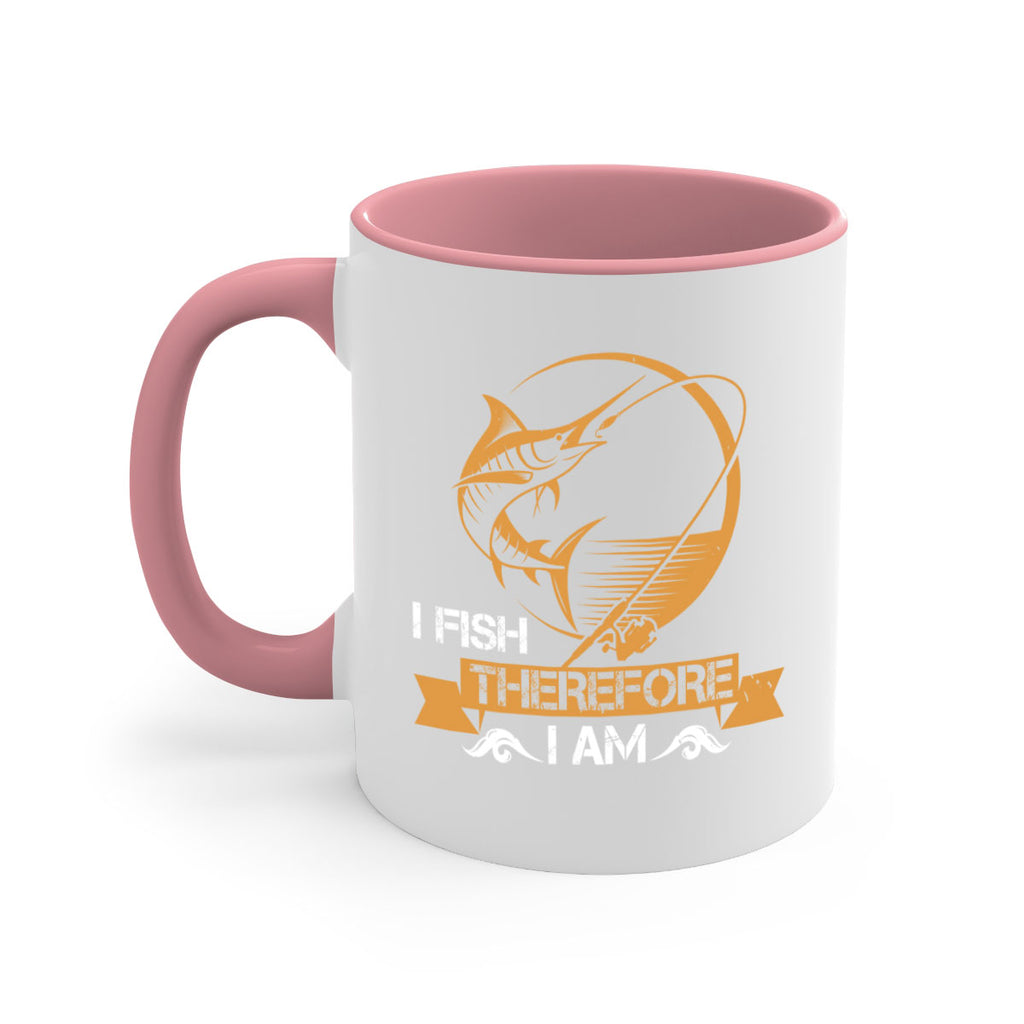 i fish therefore i am 255#- fishing-Mug / Coffee Cup
