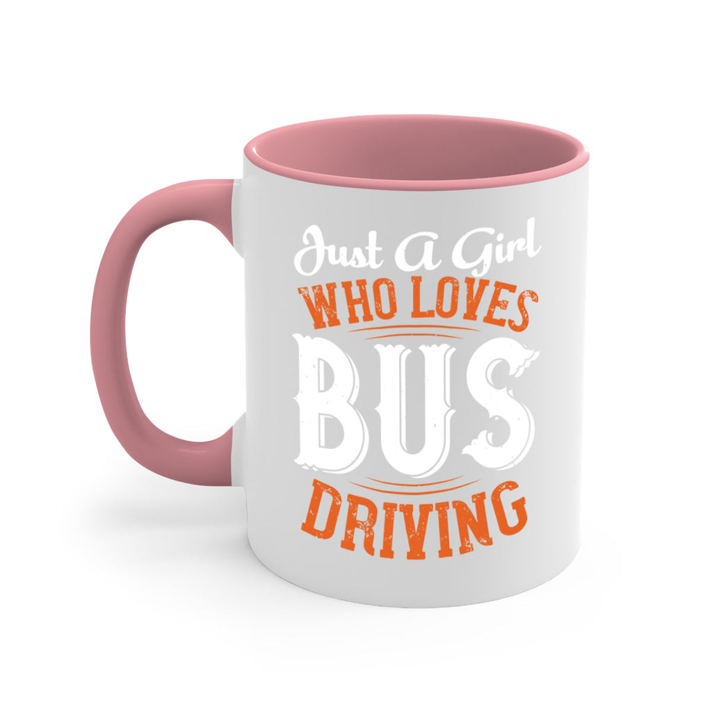 just a girl who loves bus driving Style 23#- bus driver-Mug / Coffee Cup