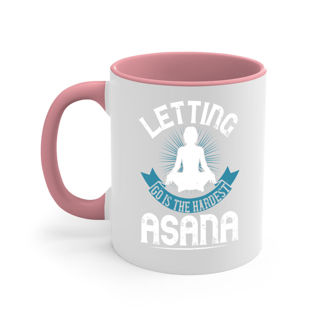 letting go is the hardest asana 74#- yoga-Mug / Coffee Cup