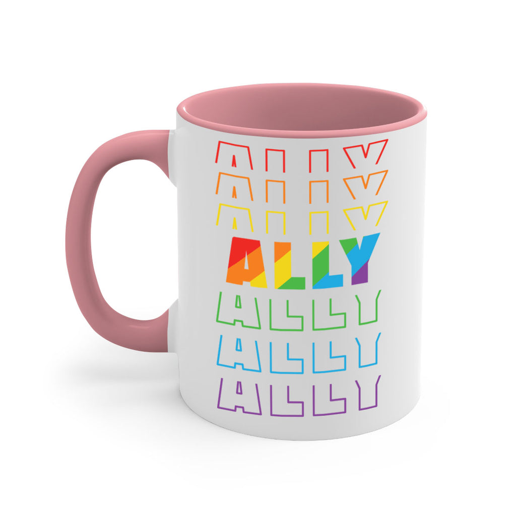 rainbow color ally lgbt 31#- lgbt-Mug / Coffee Cup