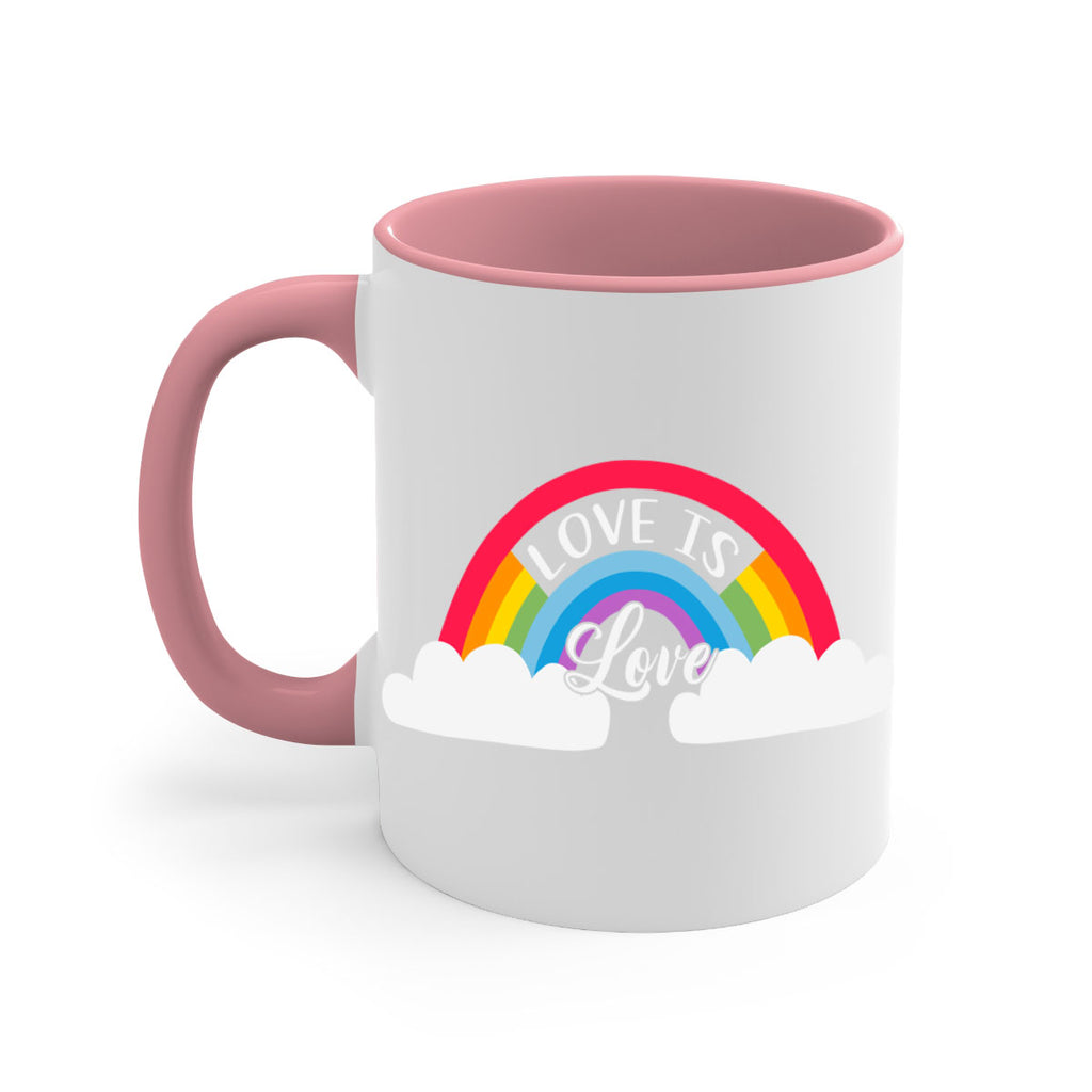 rainbow lgbt love is love 28#- lgbt-Mug / Coffee Cup