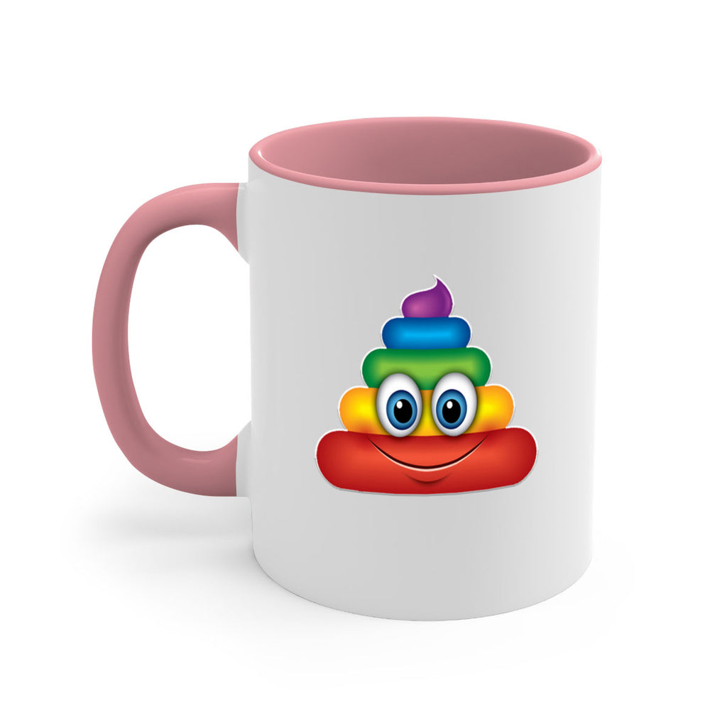rainbow poop emoji 4#- lgbt-Mug / Coffee Cup