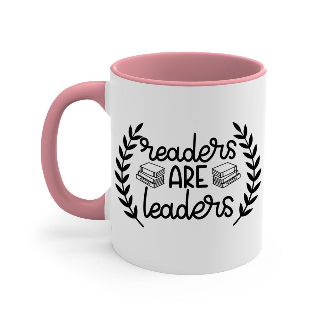 readers are leaders 33#- Reading - Books-Mug / Coffee Cup