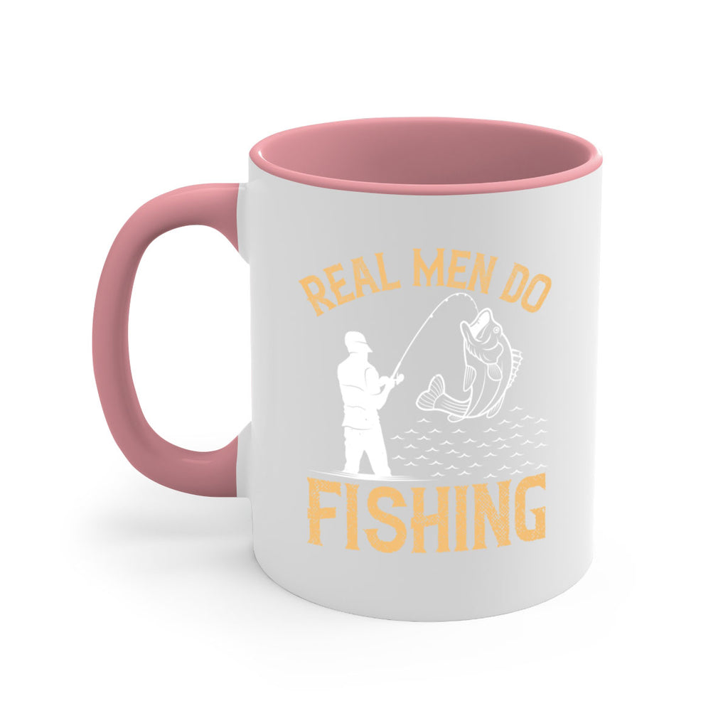 real men do fishing 240#- fishing-Mug / Coffee Cup