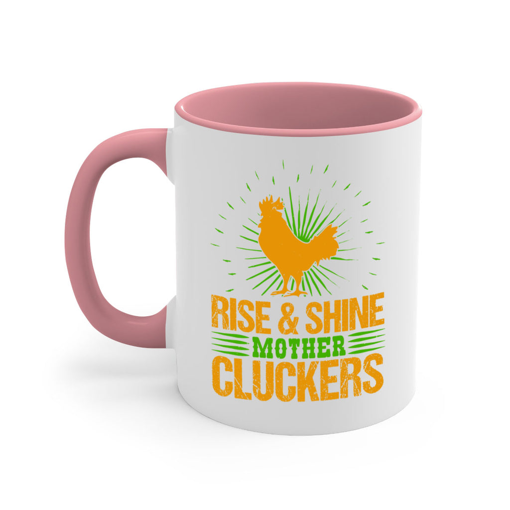 rise and shine mother cluckers 38#- Farm and garden-Mug / Coffee Cup