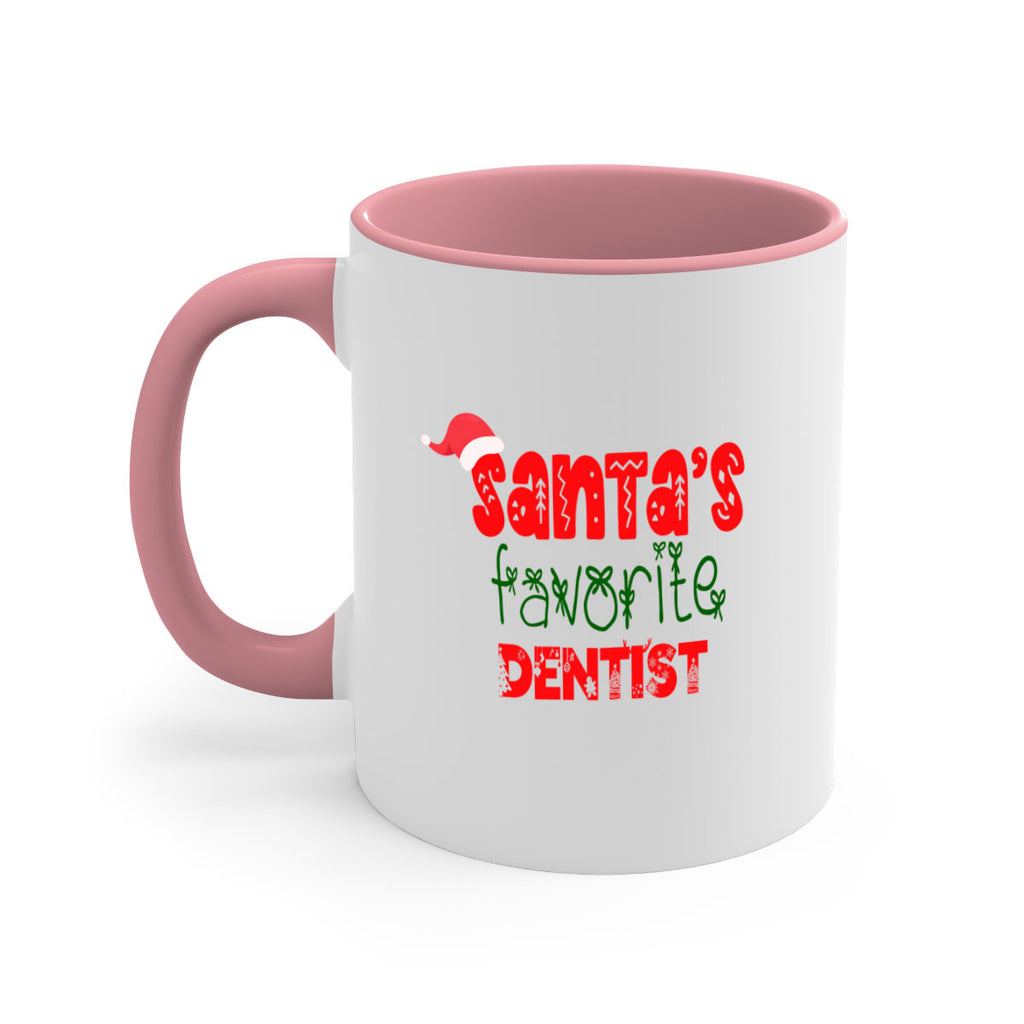 santas favorite dentist style 776#- christmas-Mug / Coffee Cup