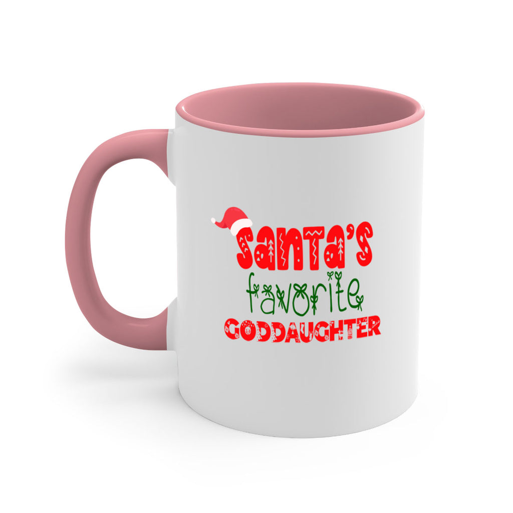 santas favorite goddaughter style 843#- christmas-Mug / Coffee Cup