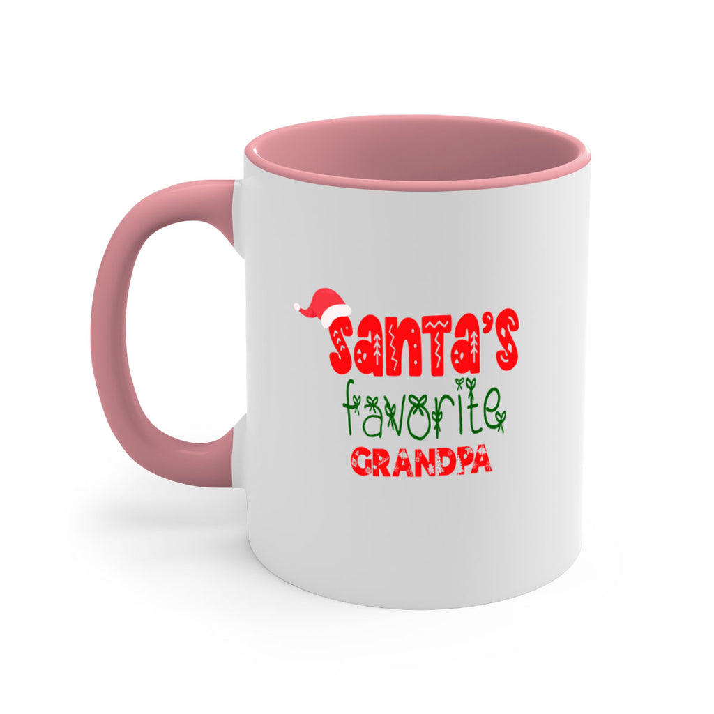 santas favorite grandpa style 852#- christmas-Mug / Coffee Cup