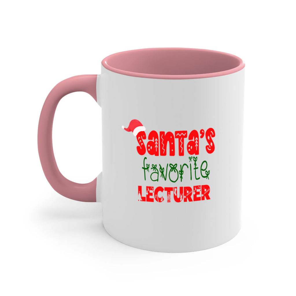 santas favorite lecturer style 914#- christmas-Mug / Coffee Cup