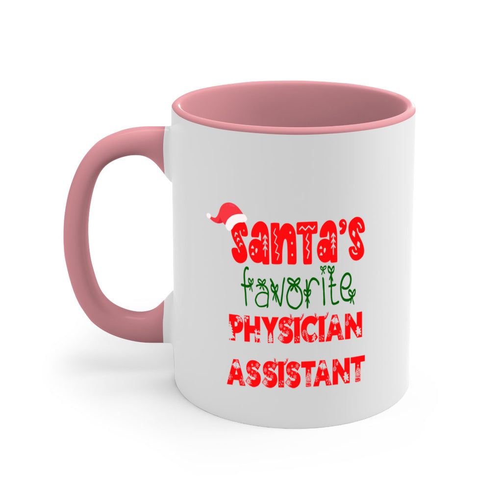 santas favorite physician assistant style 1016#- christmas-Mug / Coffee Cup