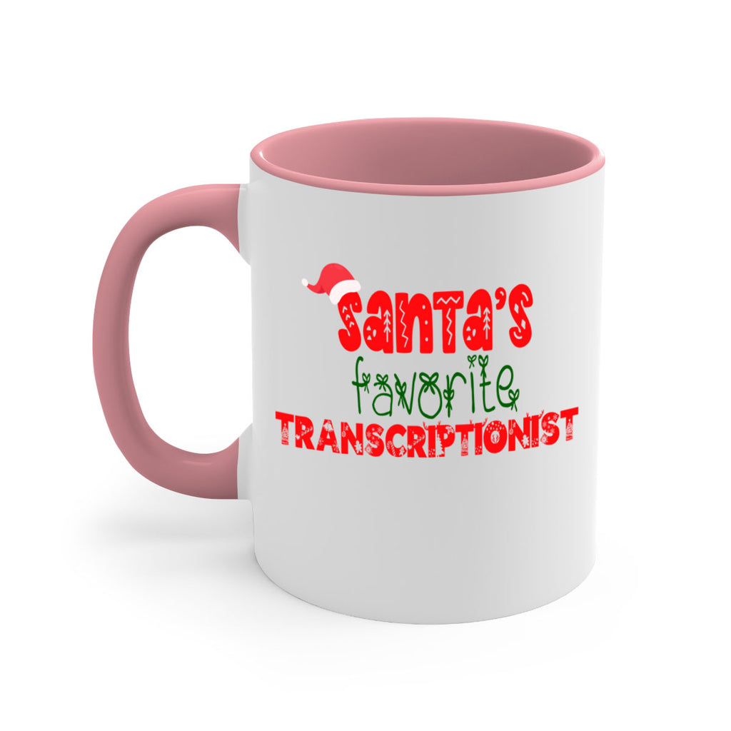 santas favorite transcriptionist style 1127#- christmas-Mug / Coffee Cup