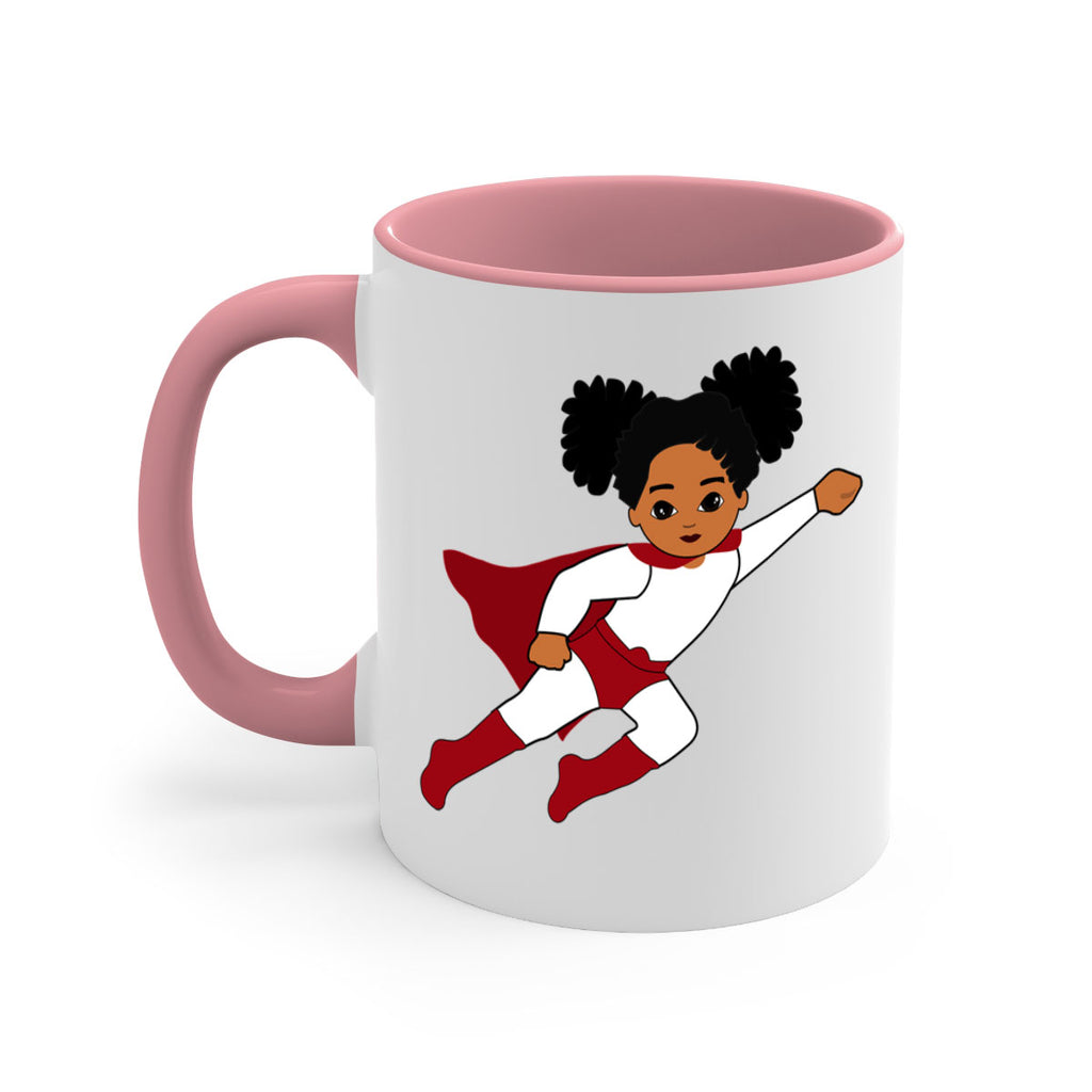super kids girl 6#- Black women - Girls-Mug / Coffee Cup