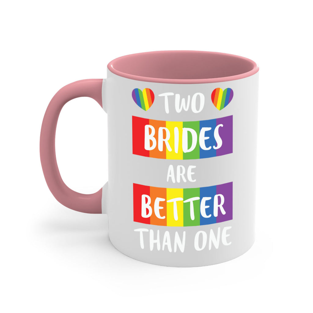 two brides are better than lgbt 8#- lgbt-Mug / Coffee Cup