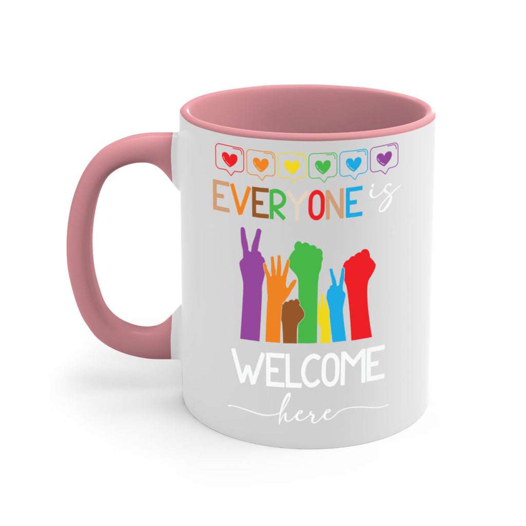 unity day everyone is welcome lgbt 7#- lgbt-Mug / Coffee Cup