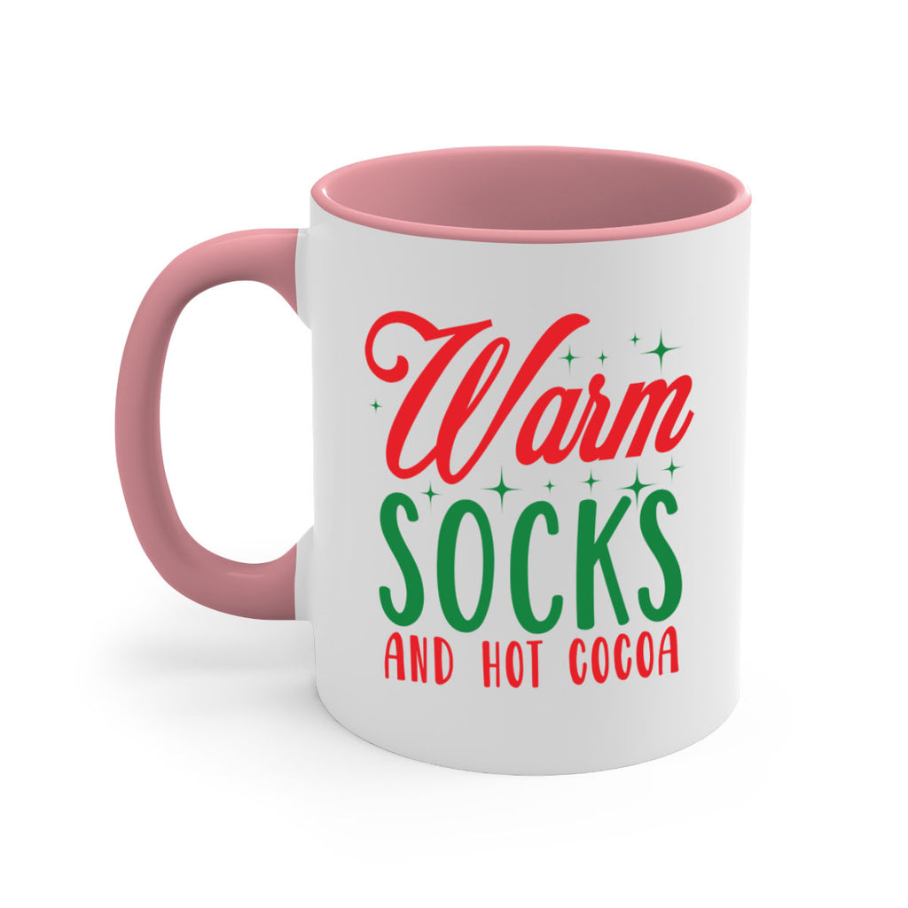 warm socks and hot cocoa style 1226#- christmas-Mug / Coffee Cup