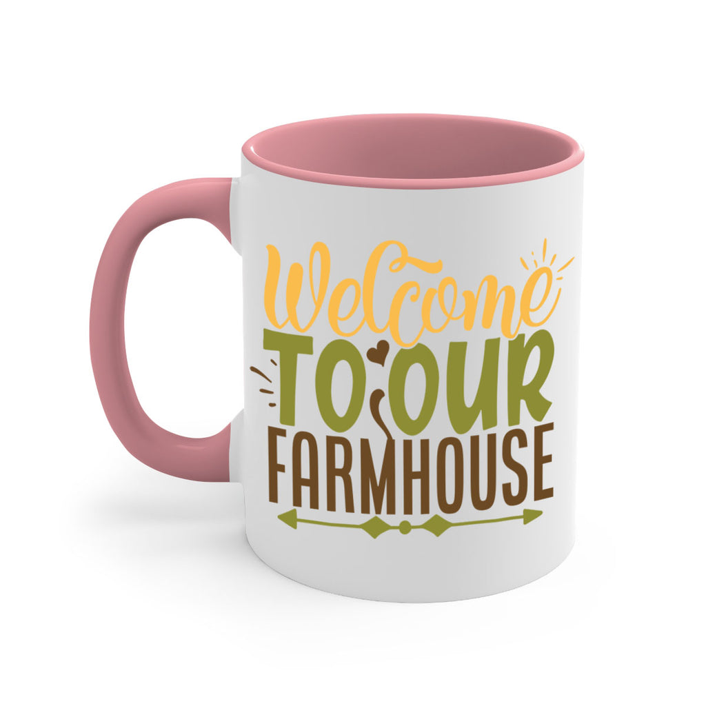 welcome to our farmhouse 2#- Farm and garden-Mug / Coffee Cup