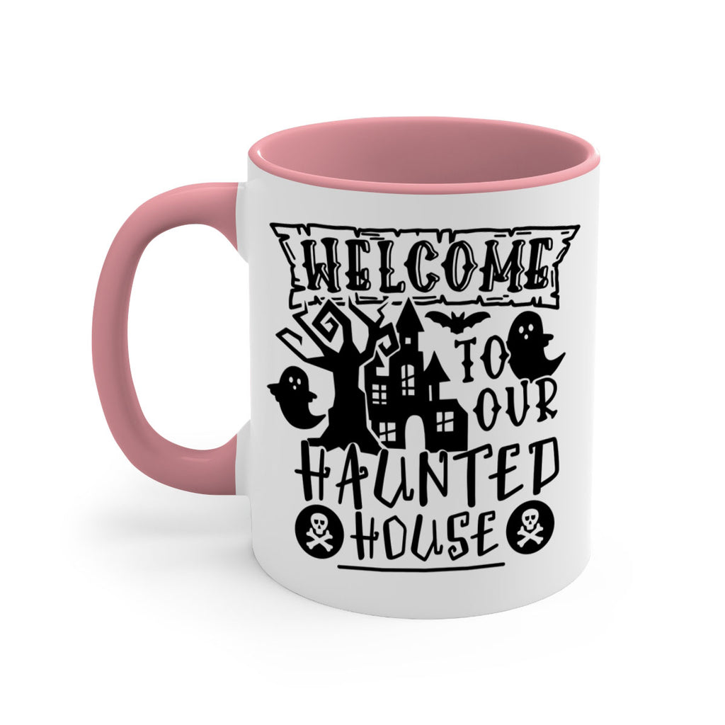 welcome to our haunted house 13#- halloween-Mug / Coffee Cup