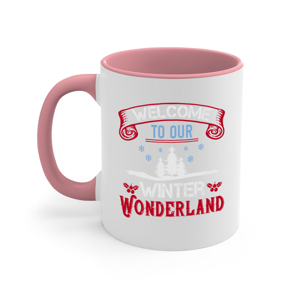 welcome to our winter wonderland 347#- christmas-Mug / Coffee Cup