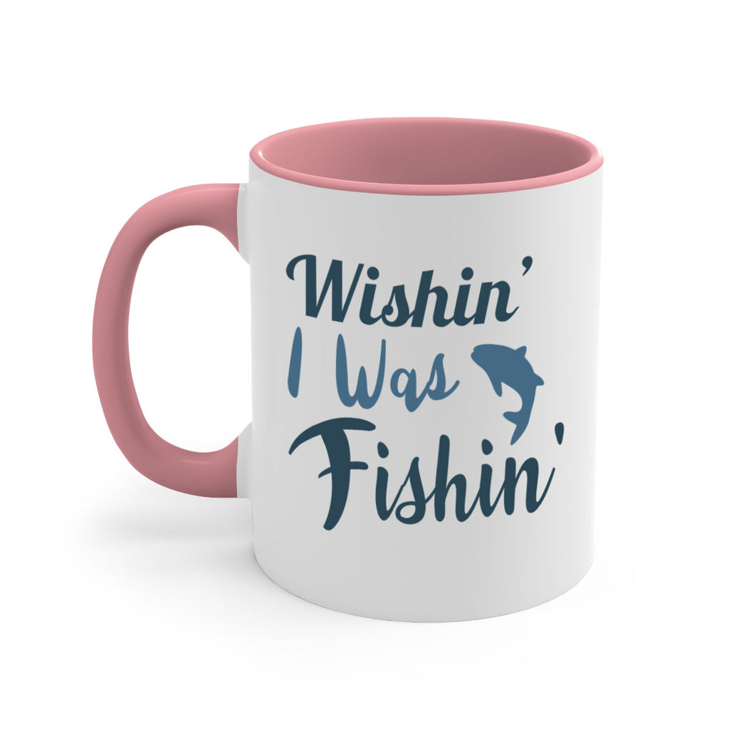 wishin i was fishin 13#- fishing-Mug / Coffee Cup