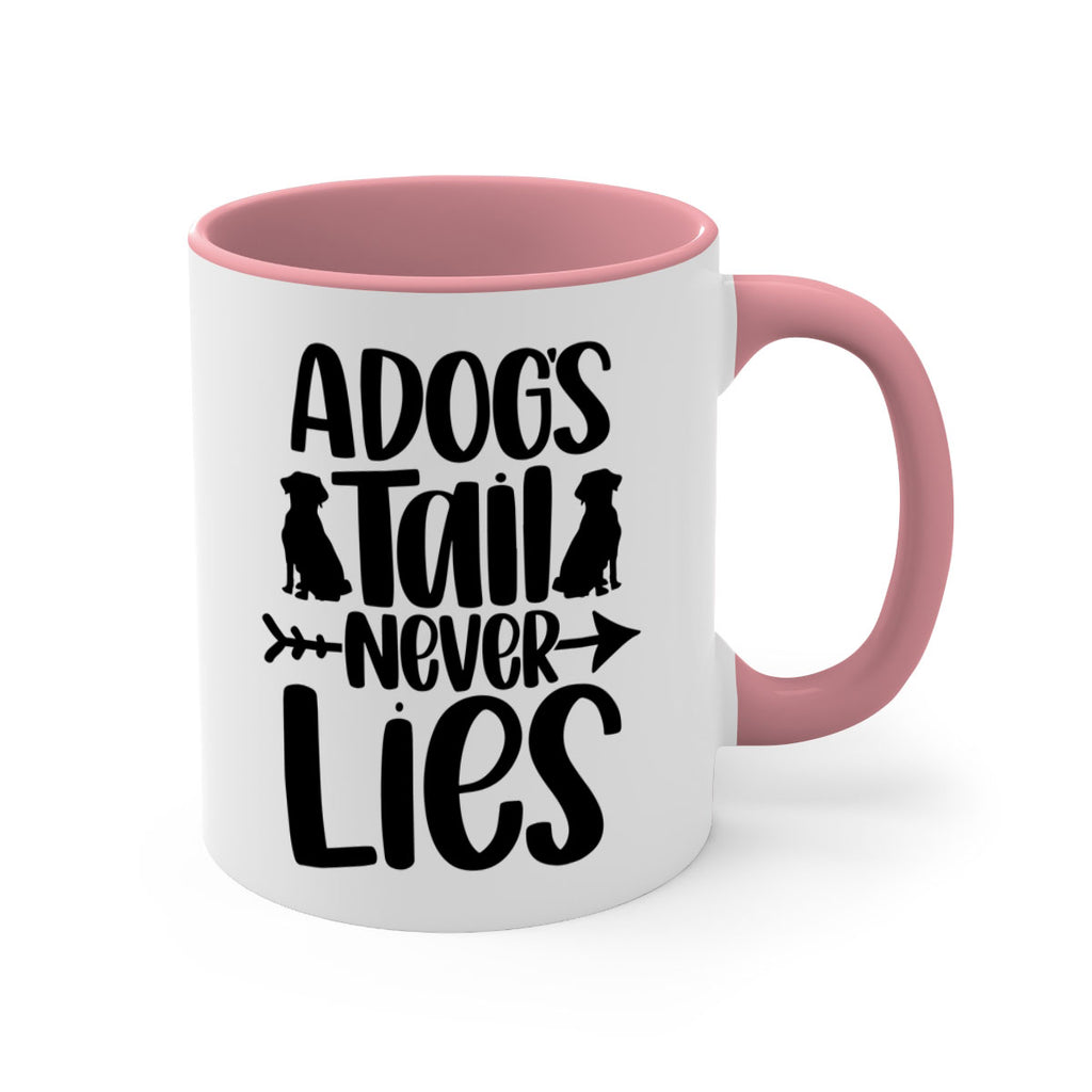 A Dogs Tail Never Lies Style 37#- Dog-Mug / Coffee Cup