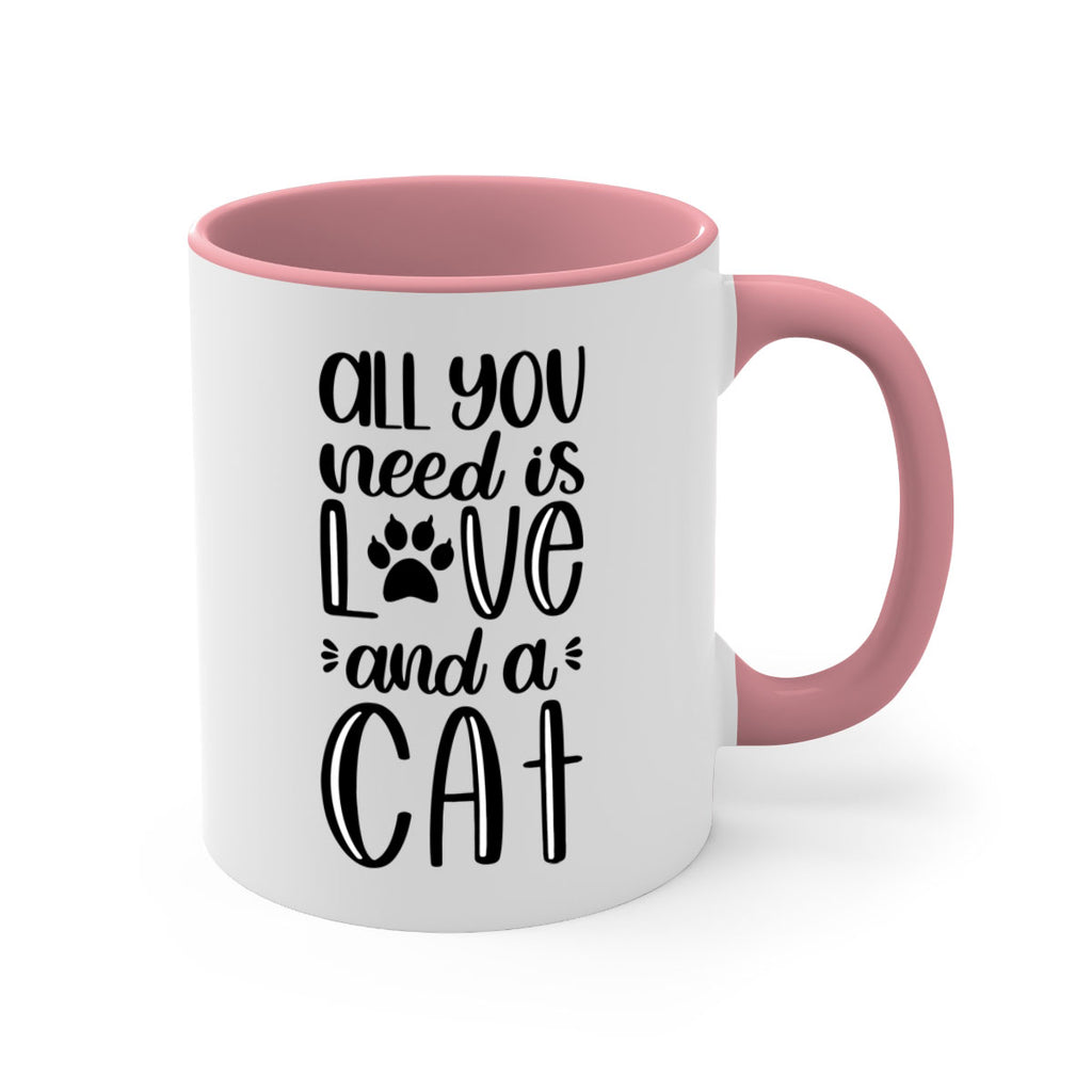 All You Need Is Love And A Cat Style 76#- cat-Mug / Coffee Cup