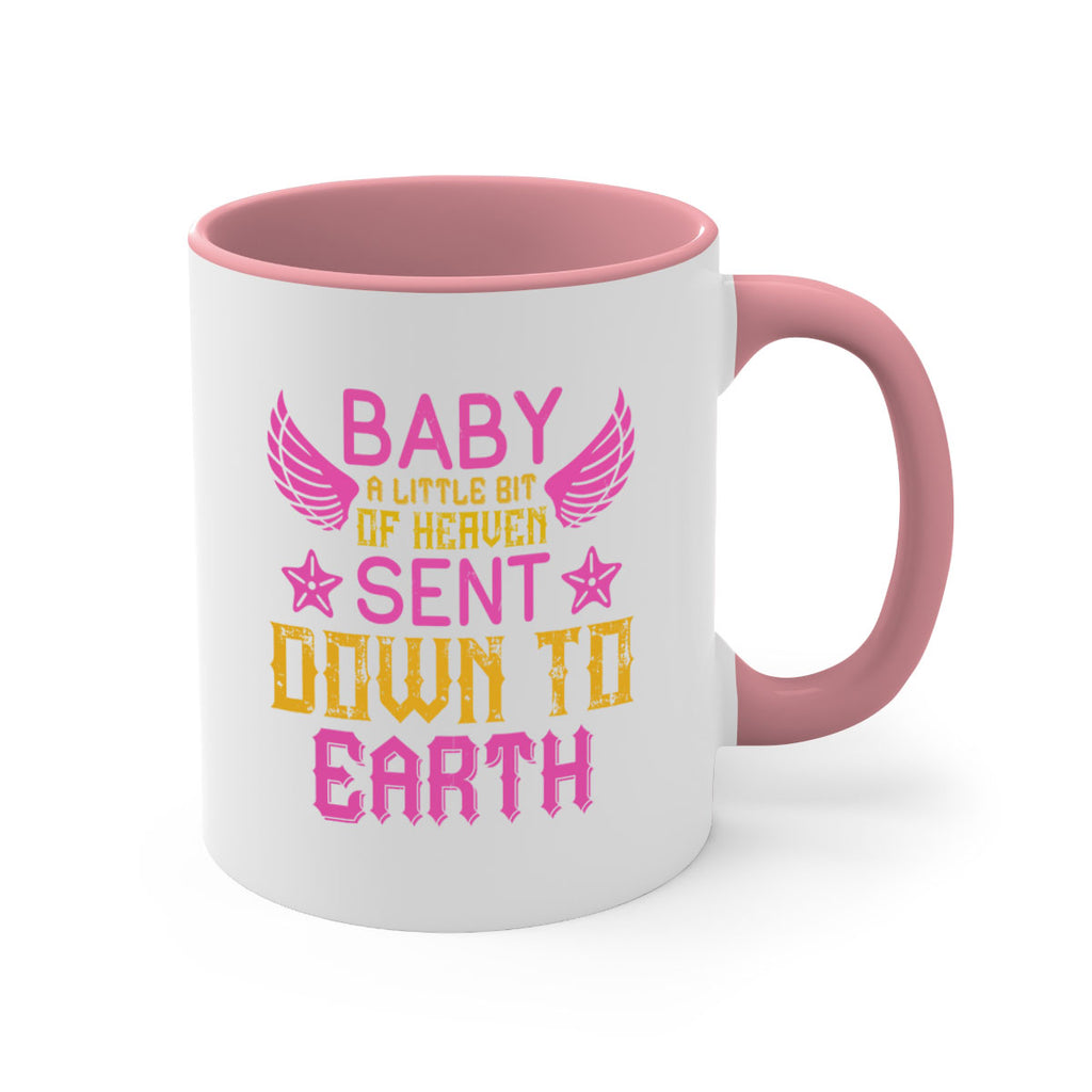 Baby A little bit of heaven sent down to earth Style 130#- baby2-Mug / Coffee Cup