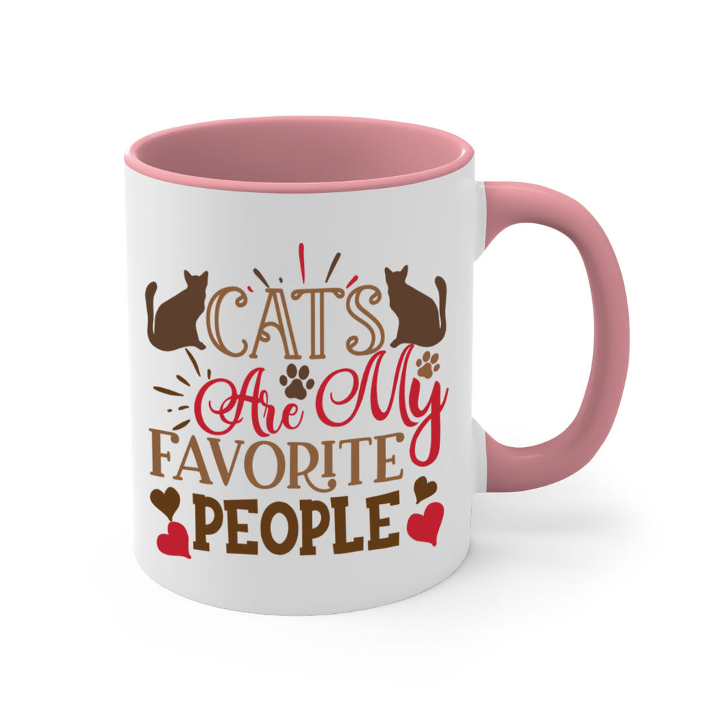 Cats Are My Favorite People Style 8#- cat-Mug / Coffee Cup