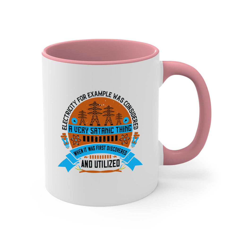 Electricity for example was considered a very Satanic thing when it Style 48#- electrician-Mug / Coffee Cup