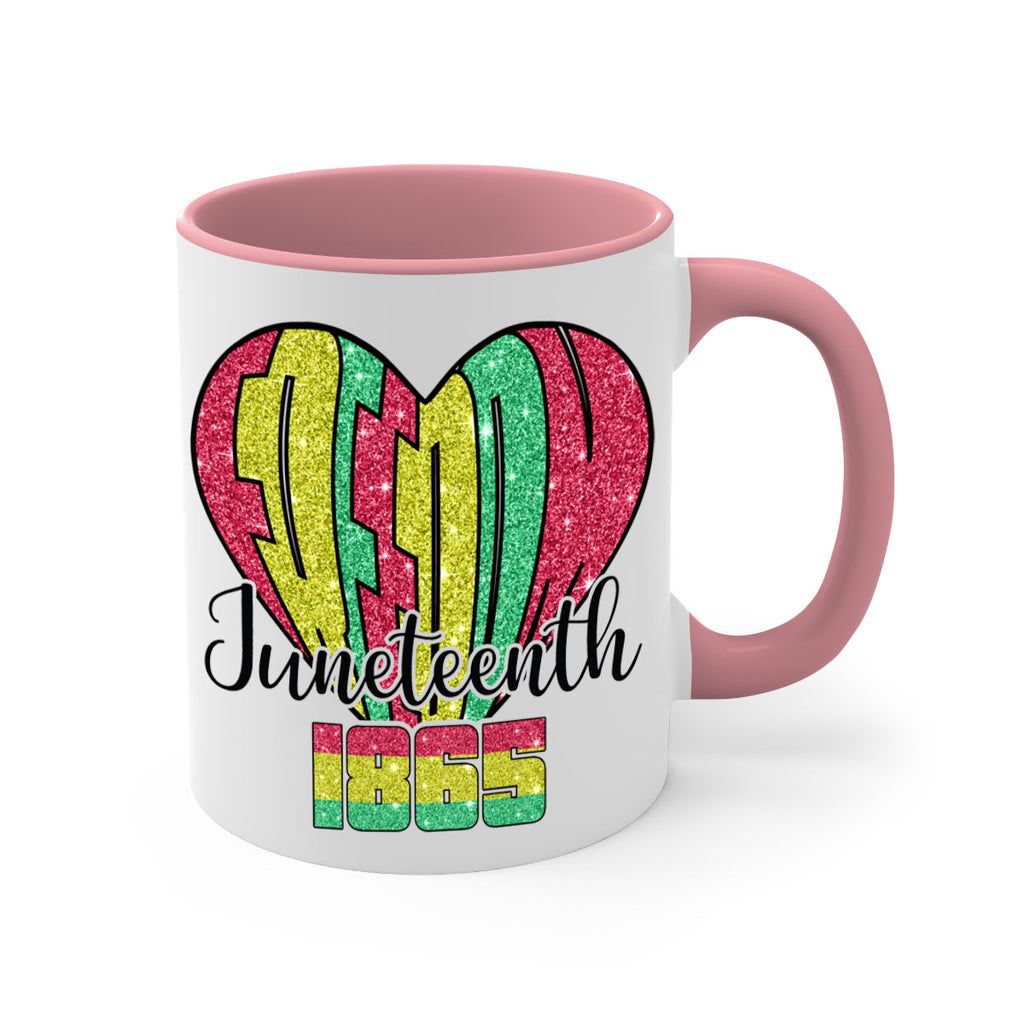 Juneteenth Since 1865 Heart 20#- juneteenth-Mug / Coffee Cup