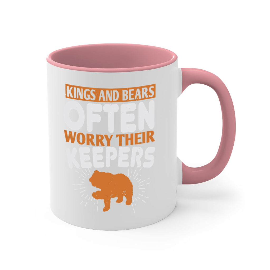 Kings and Bears often worry their Keepers 66#- bear-Mug / Coffee Cup