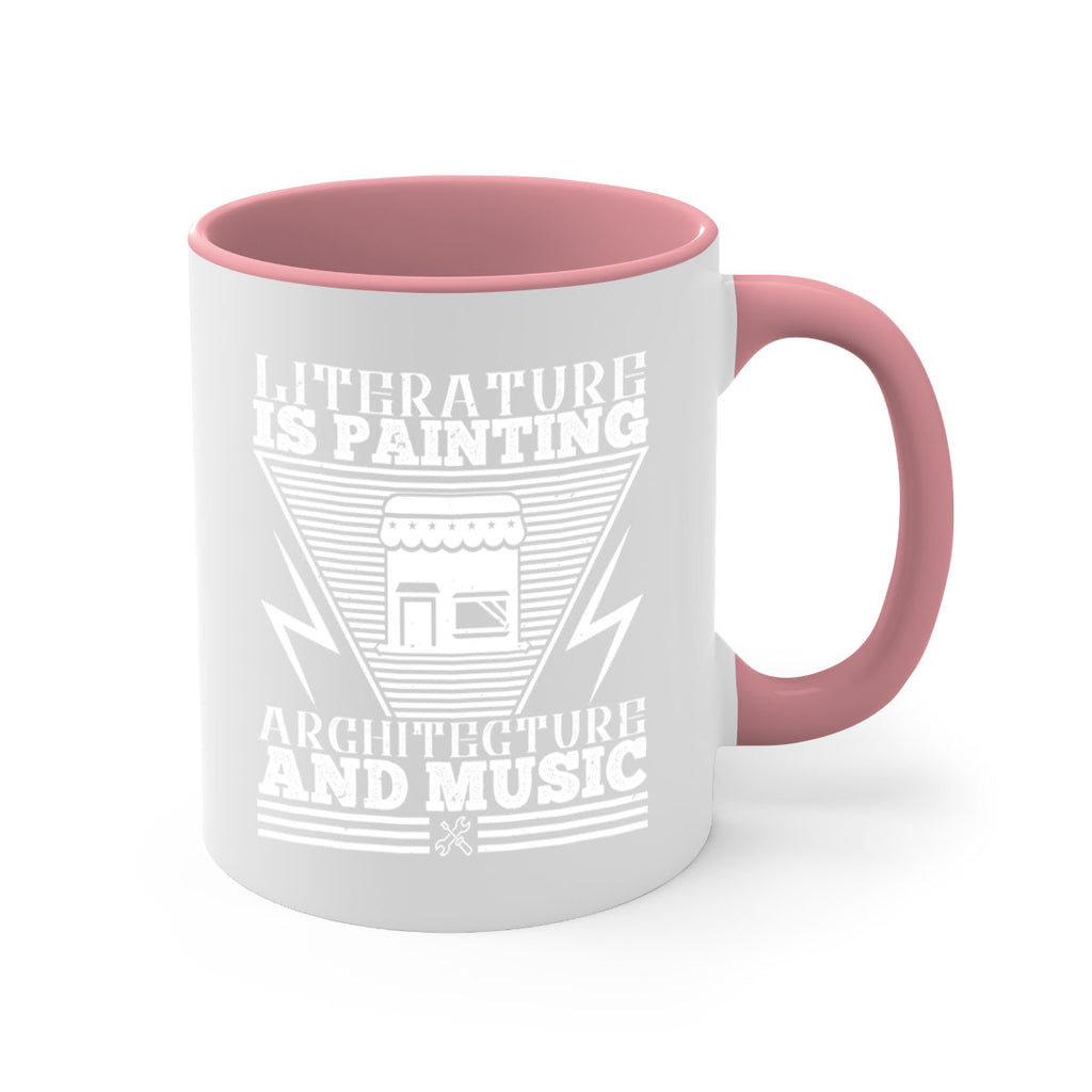 Literature is painting architecture and music Style 25#- Architect-Mug / Coffee Cup