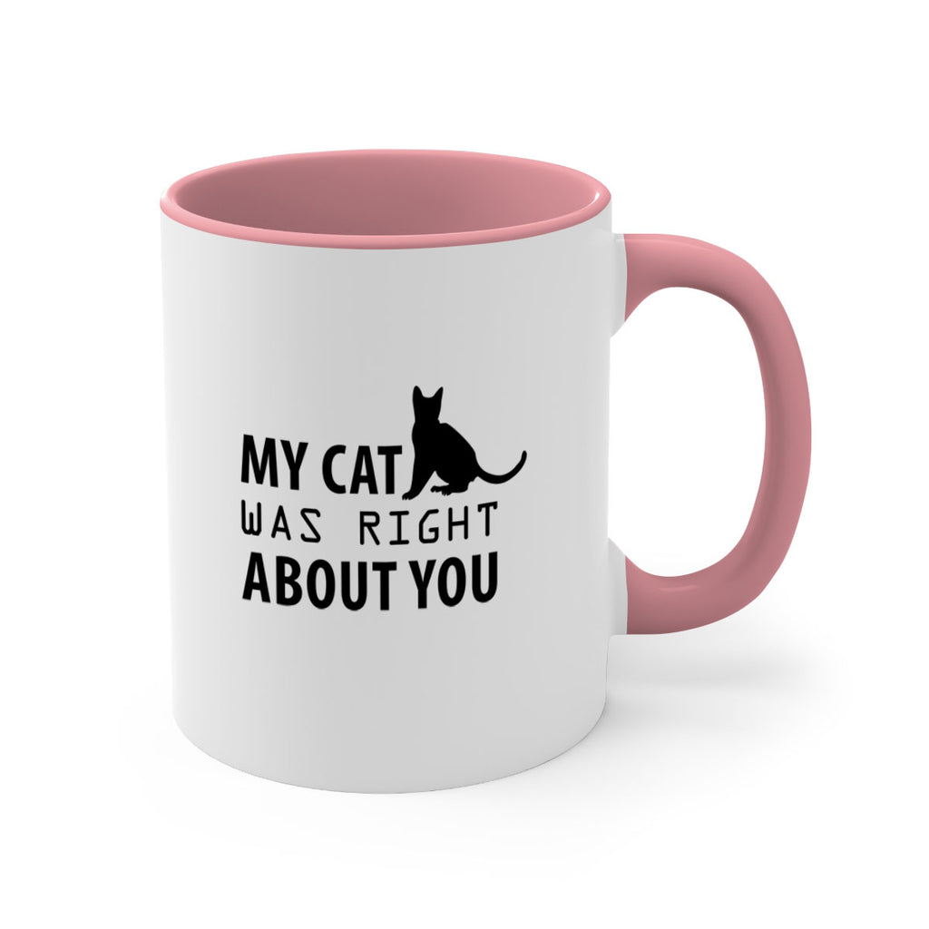 My Cat Was Right Style 72#- cat-Mug / Coffee Cup