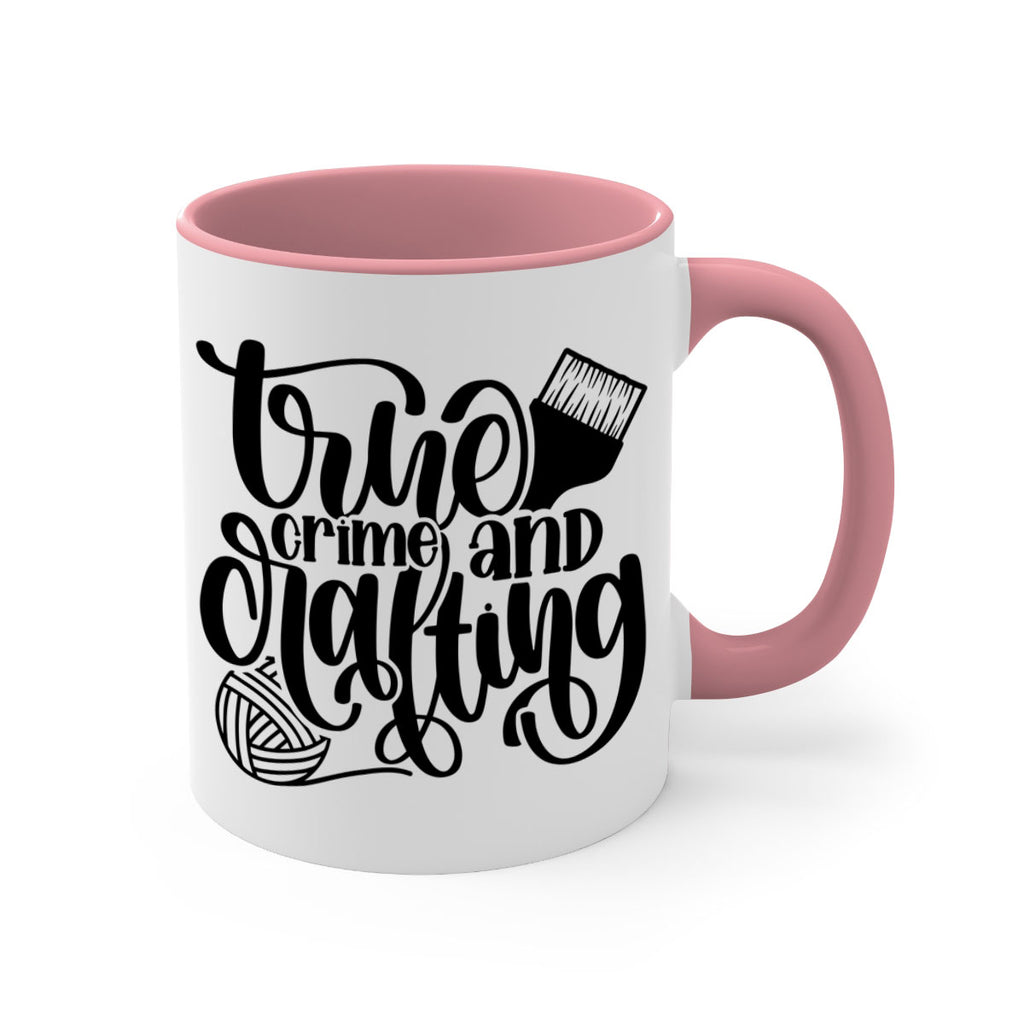 True Crime And Crafting 3#- crafting-Mug / Coffee Cup