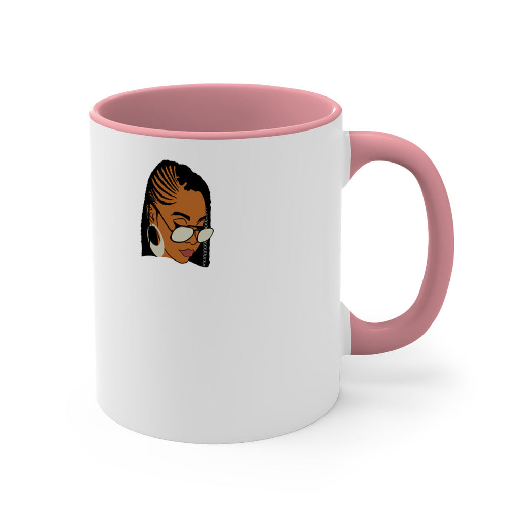 black afro 39#- Black women - Girls-Mug / Coffee Cup