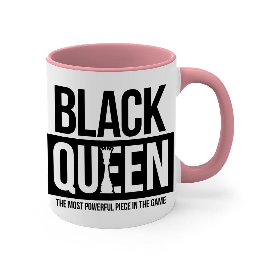 black queen chess 224#- black words - phrases-Mug / Coffee Cup