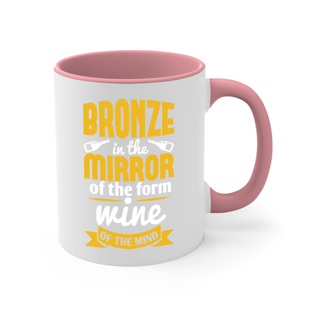 bronze in the mirror of the form wine of the mind 99#- wine-Mug / Coffee Cup