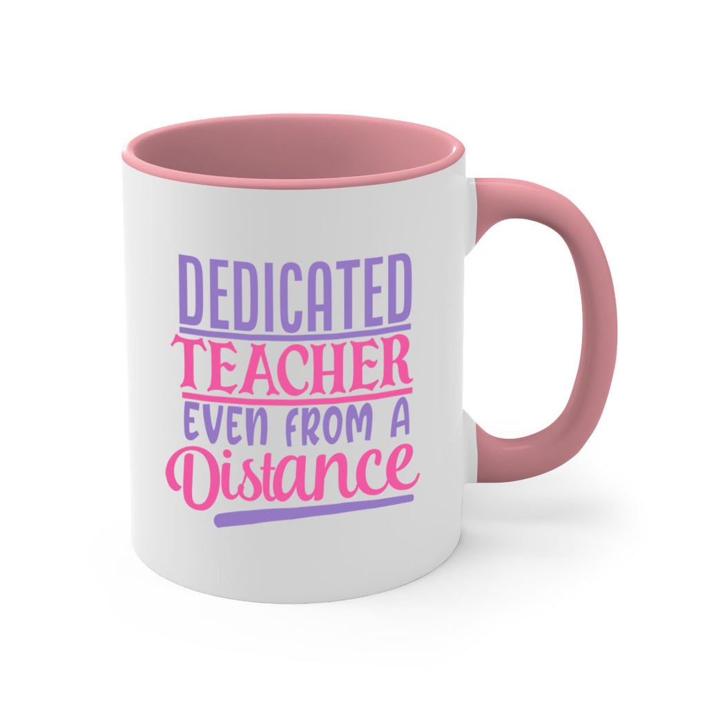 dedicated teacher even from a distance Style 53#- corona virus-Mug / Coffee Cup