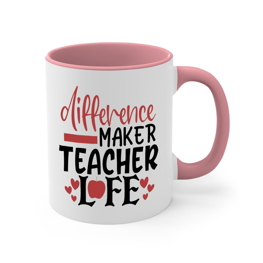 difference maker teacher life Style 118#- teacher-Mug / Coffee Cup